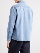 3sixteen - Cotton-Chambray Shirt - Blue