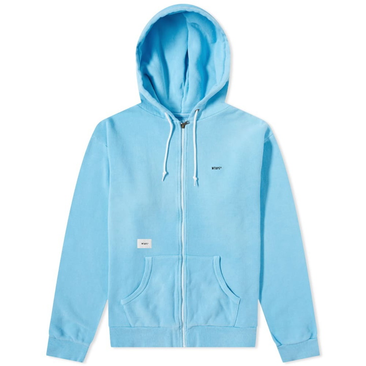 Photo: WTAPS Men's Flat Zip Hoody in Blue