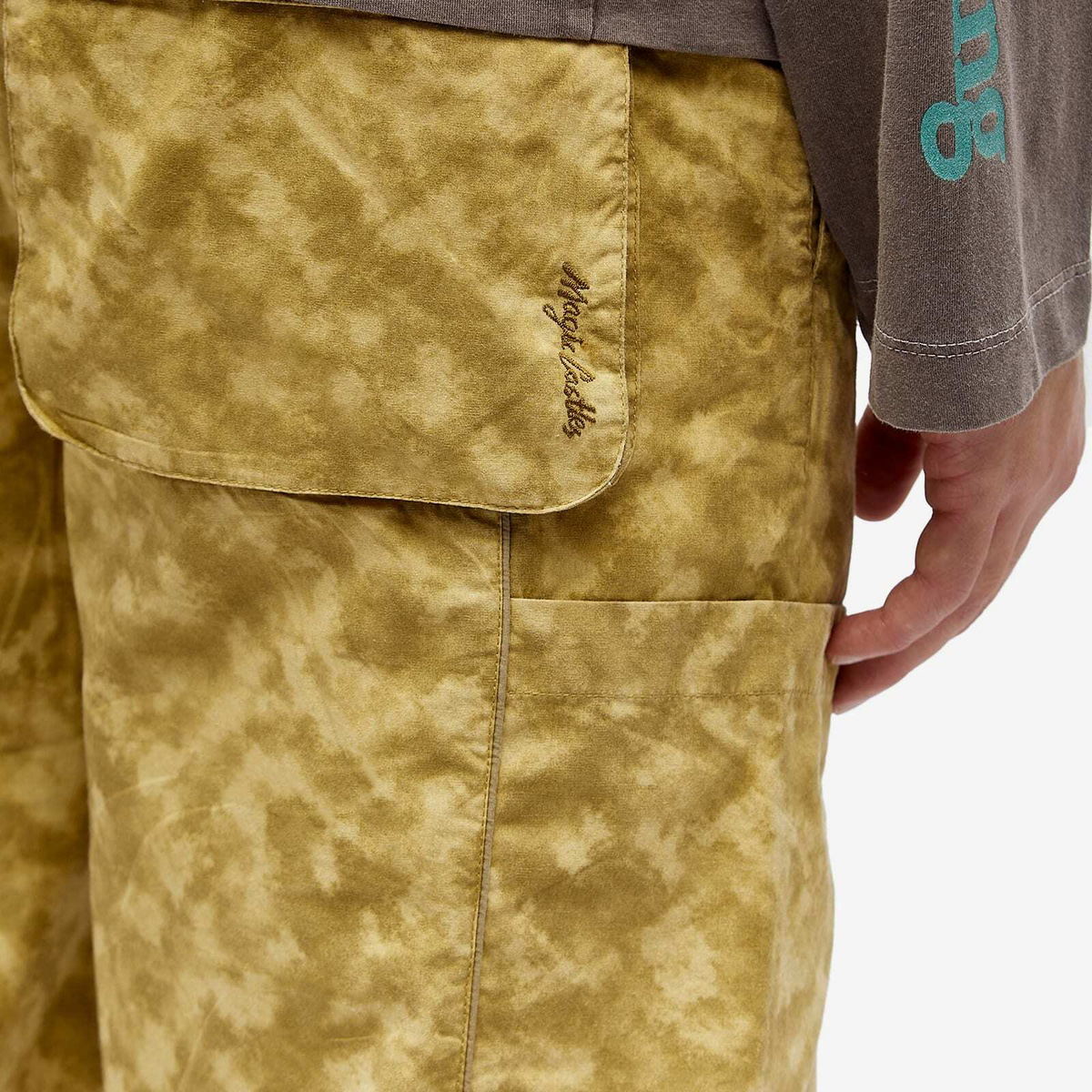 Magic Castles Men's Pocket Slack Trouser in Olive