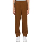 Maison Kitsune SSENSE Exclusive Brown Puma Edition Heavy Lounge Pants