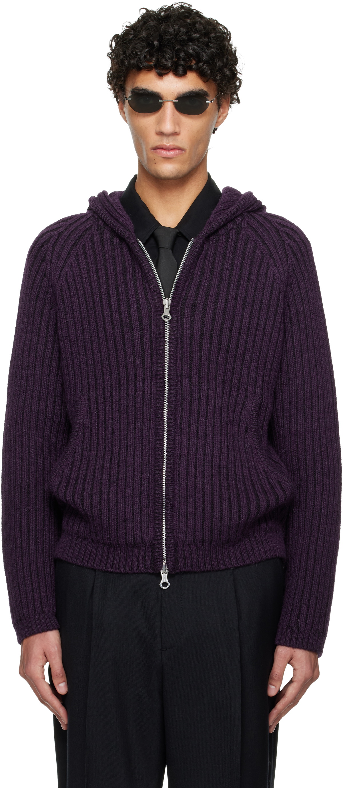 OUR LEGACY Purple Level Hoodie Our Legacy