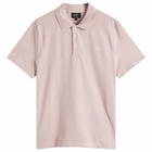A.P.C. Men's Carter Logo Polo in Pink
