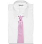 Ermenegildo Zegna - 8cm Silk-Twill Tie - Men - Pink
