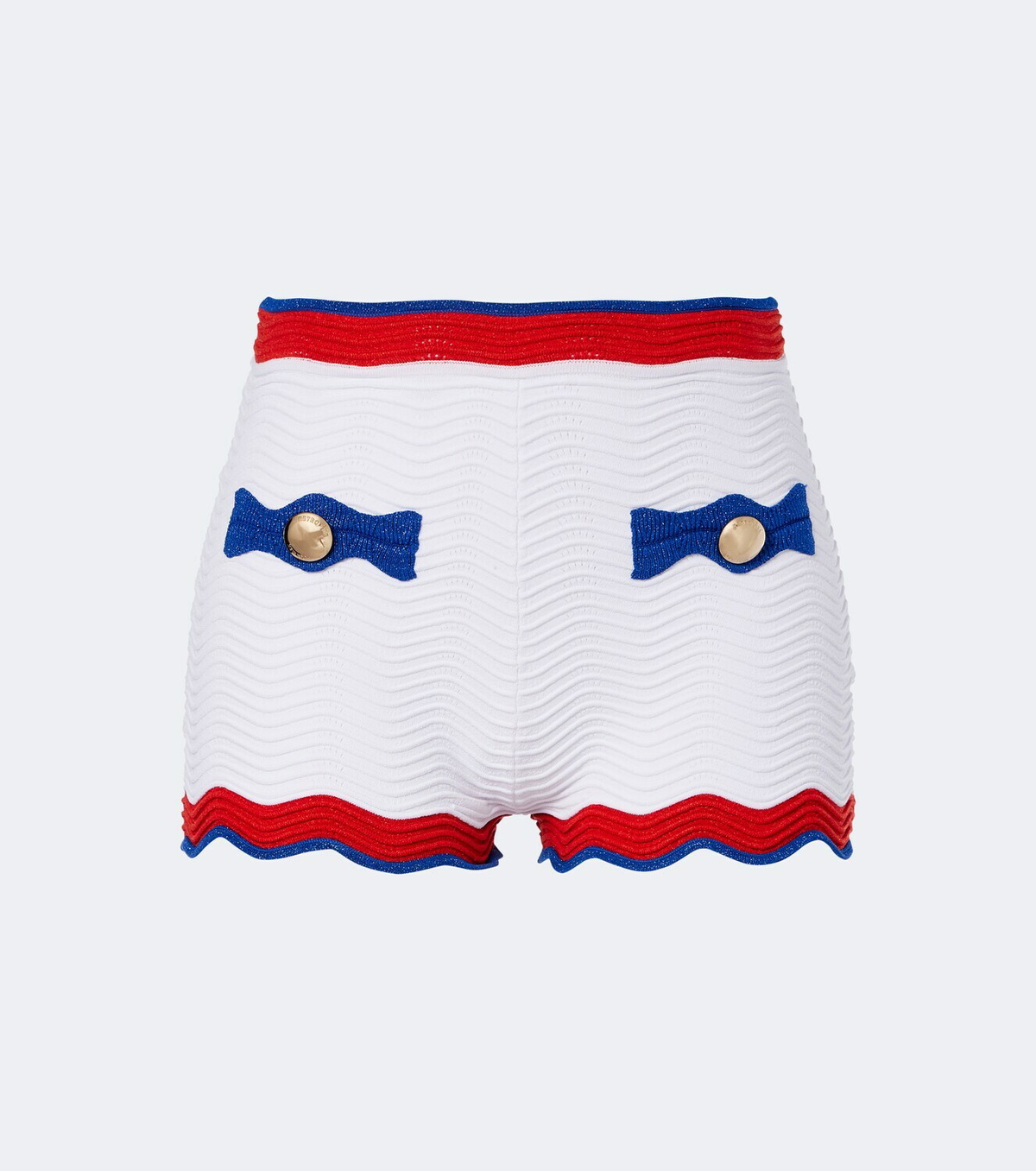 Retrofête Kait scalloped shorts
