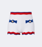 Retrofête Kait scalloped shorts