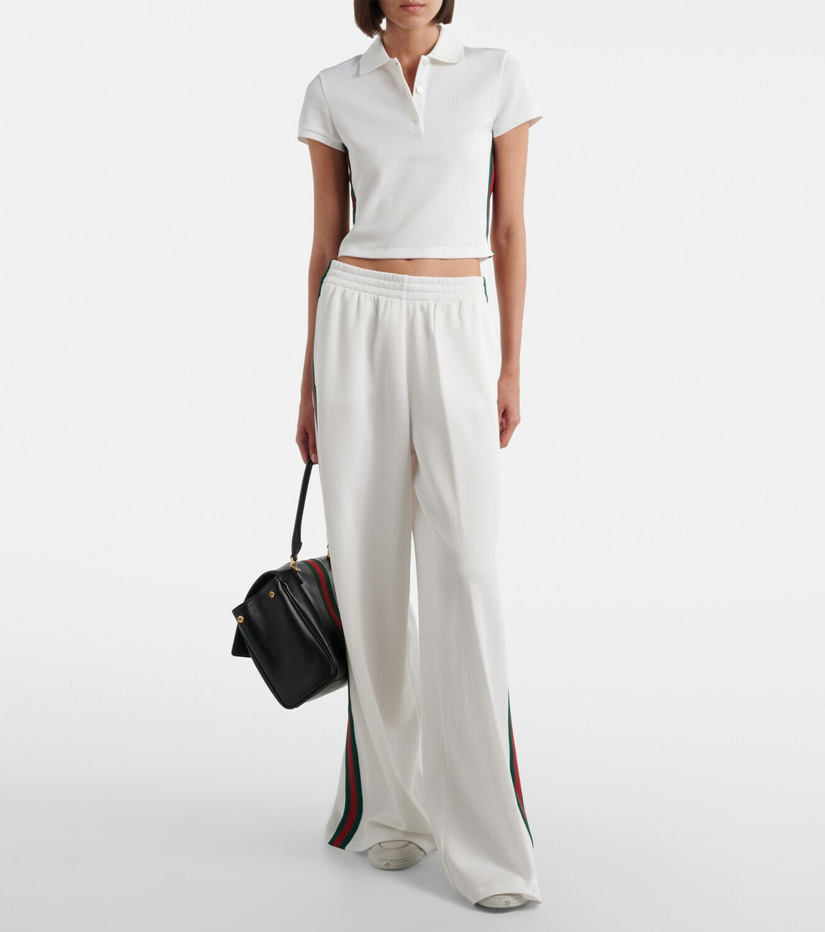 Gucci Web Stripe jersey sweatpants
