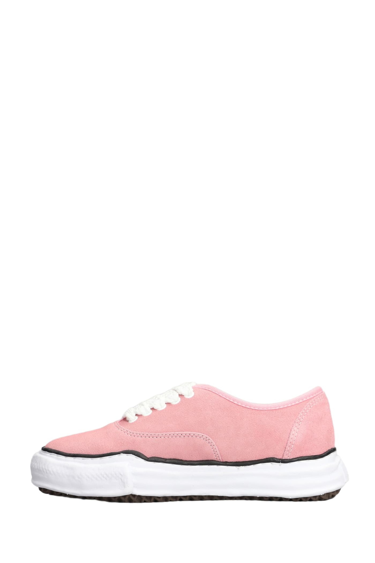 Mihara Yasuhiro Baker Sneakers In Rose-pink Suede