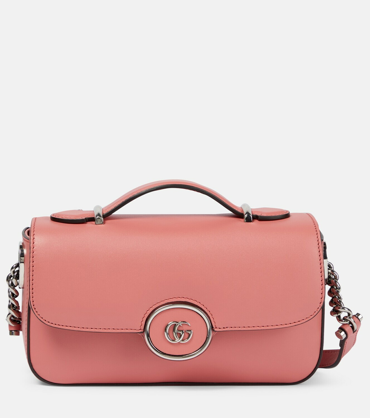 Petite GG mini shoulder bag pink