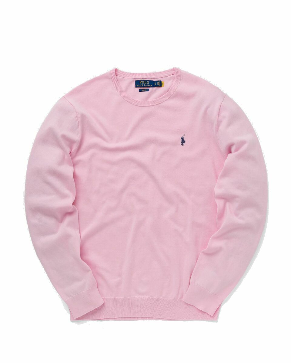 Photo: Polo Ralph Lauren Ls Sf Cn Pp Long Sleeve Pullover Pink - Mens - Longsleeves