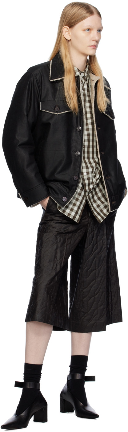UMBER POSTPAST Brown Collared Jacket