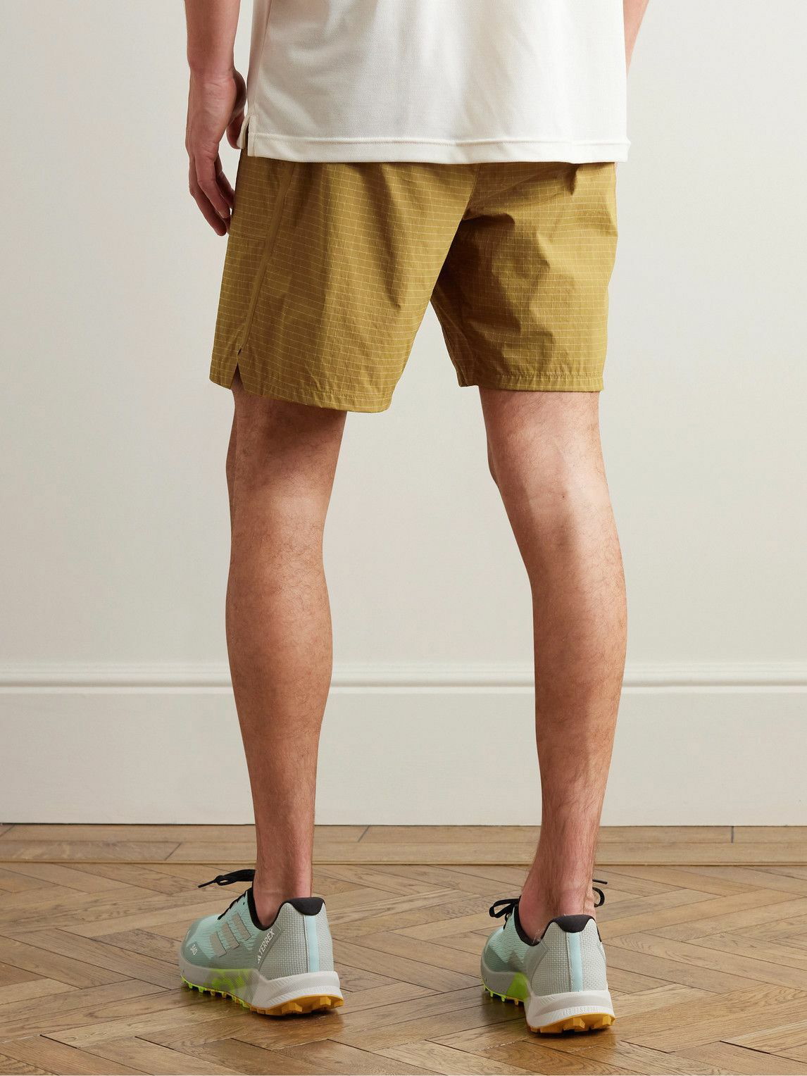 Straight-Leg Shell Shorts