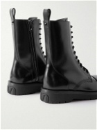 Valentino - Valentino Garavani Leather Boots - Black