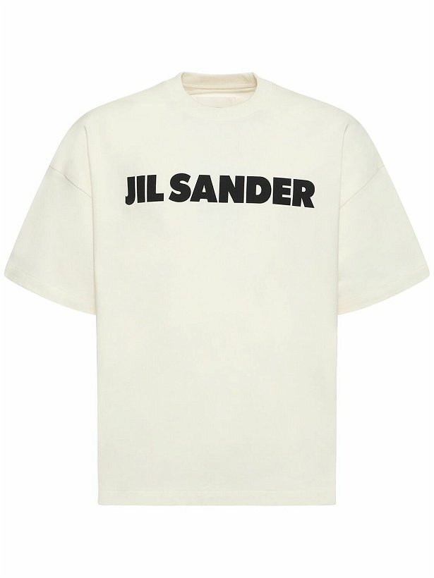 Photo: JIL SANDER - Logo Cotton T-shirt