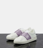 Valentino Garavani Rockstud Untitled leather sneakers