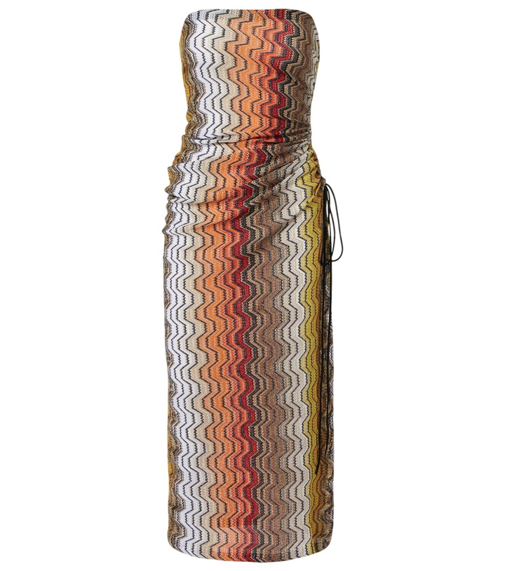 Photo: Missoni Wave lamé beach dress