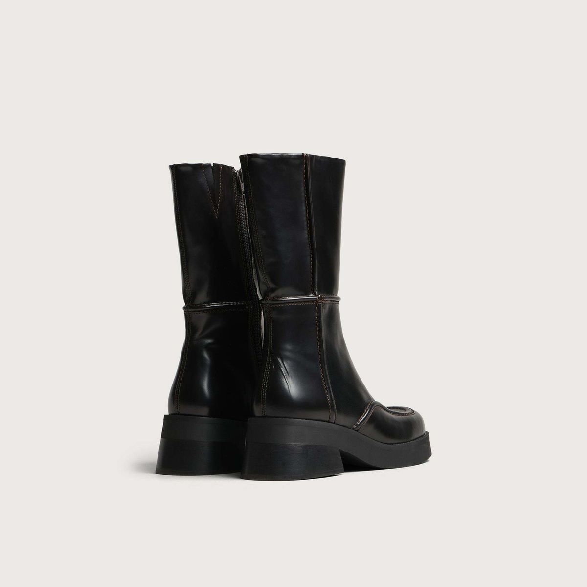 MIISTA Women's Inne Ankle Boots in Brown