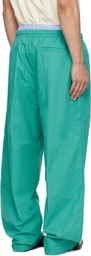 WILLY CHAVARRIA Blue Ruff Rider Track Pants
