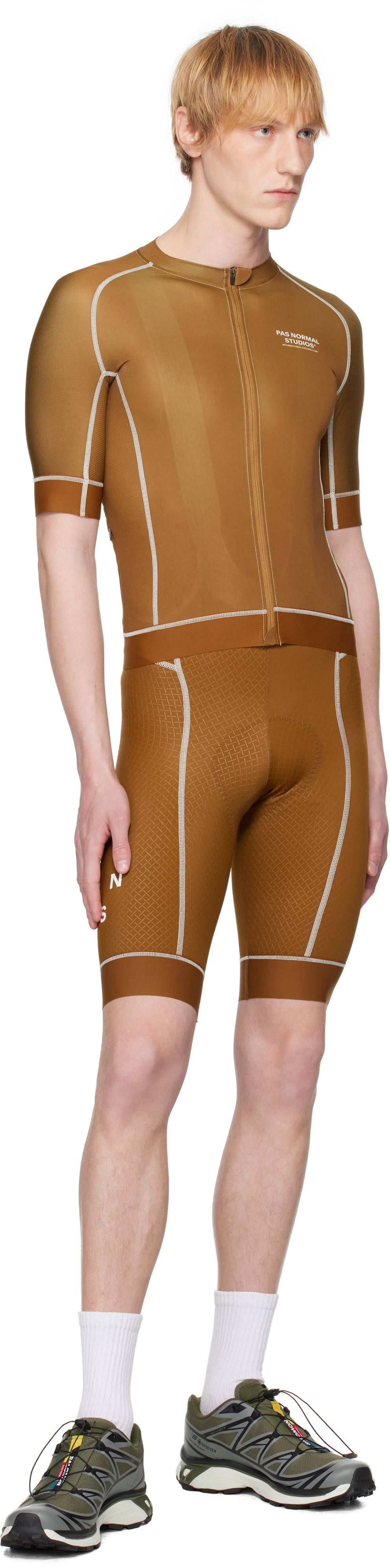 Pas Normal Studios Brown Mechanism Bib Shorts