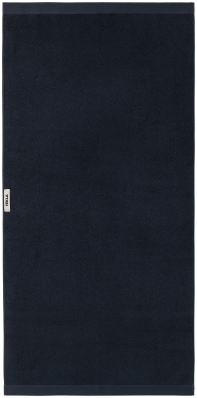 Photo: Tekla SSENSE Exclusive Navy Terry Heavyweight Bath Towel