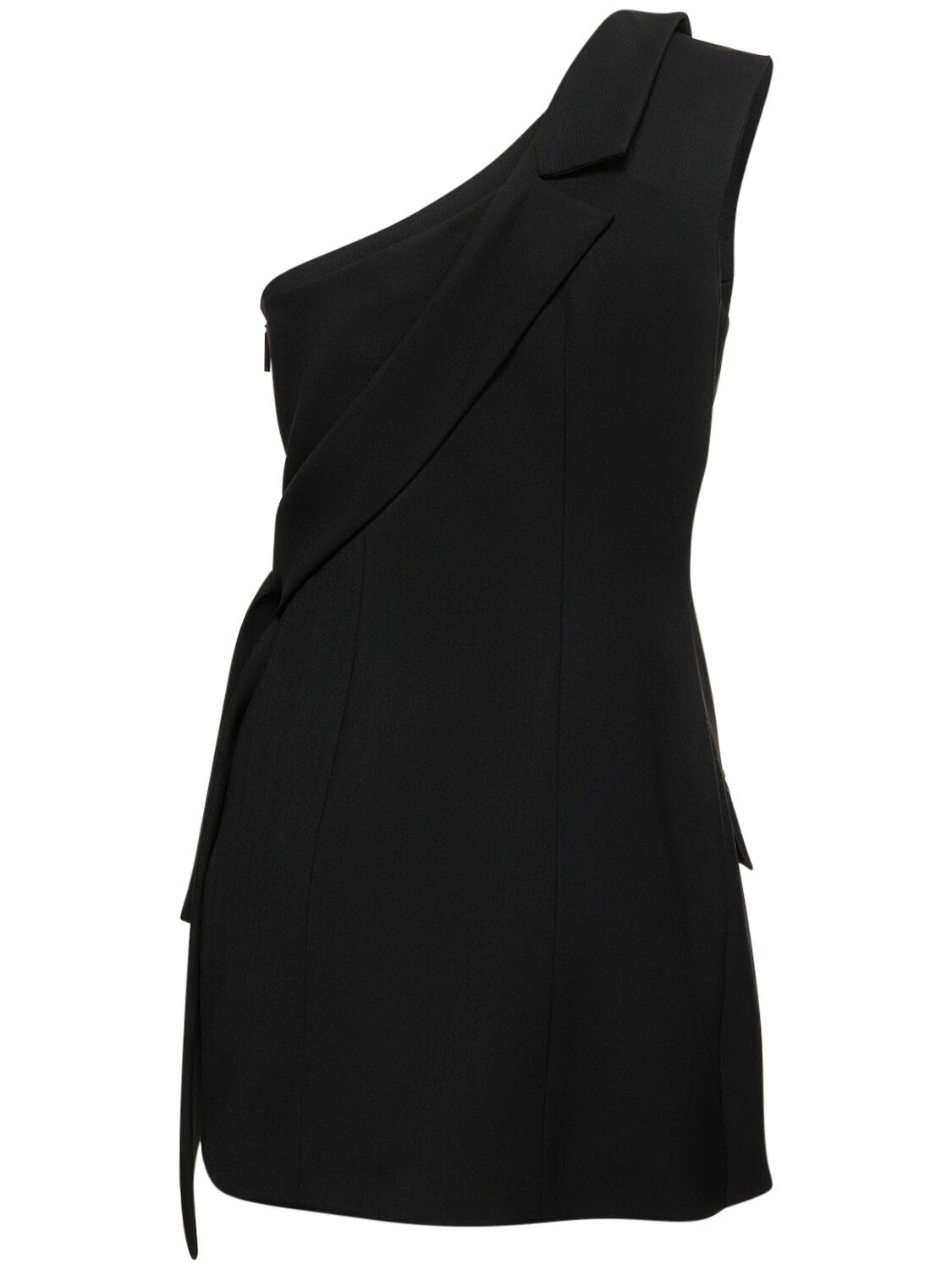 open lace back dress One Shoulder Dress  Victor Glemaud