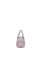 Diesel 1DR Dome - Small bowling bag in crystal Lurex - Crossbody Bags Womens in Pink