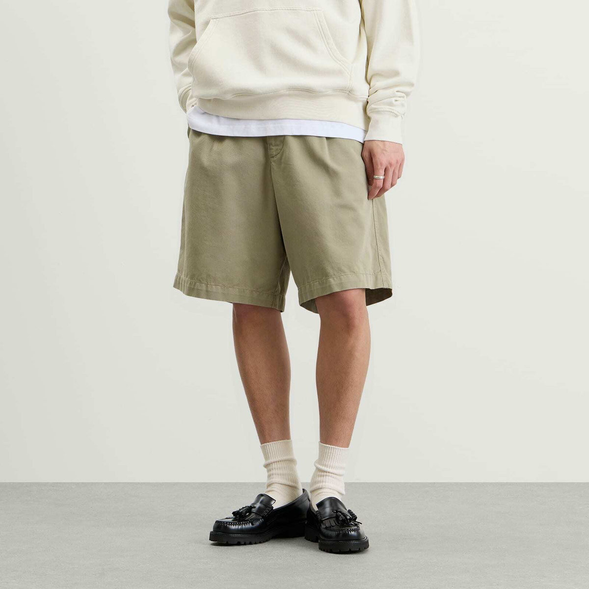 END. Resort Short in Sage Green