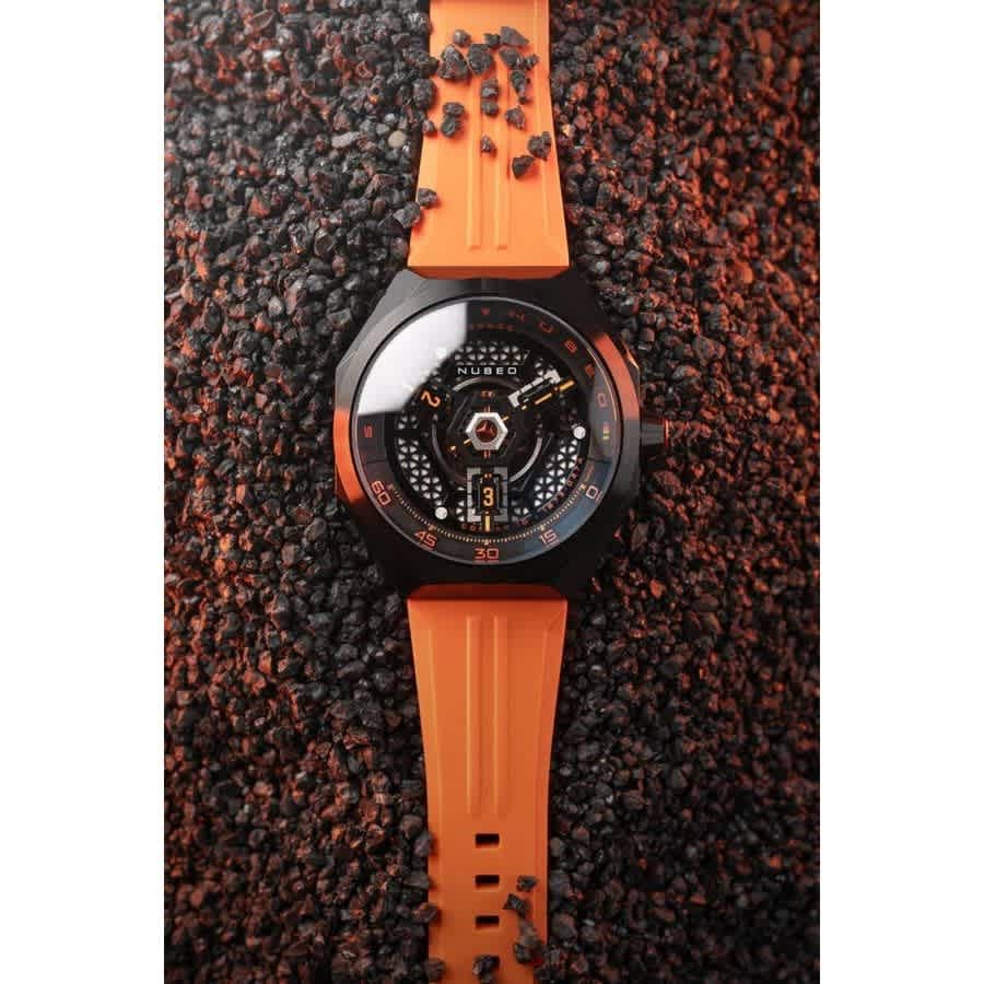Nubeo Skylab Black Dial Mens Watch NB-6083-06