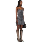 Miss Sixty Black KNWLS Edition Denim Cami Minidress