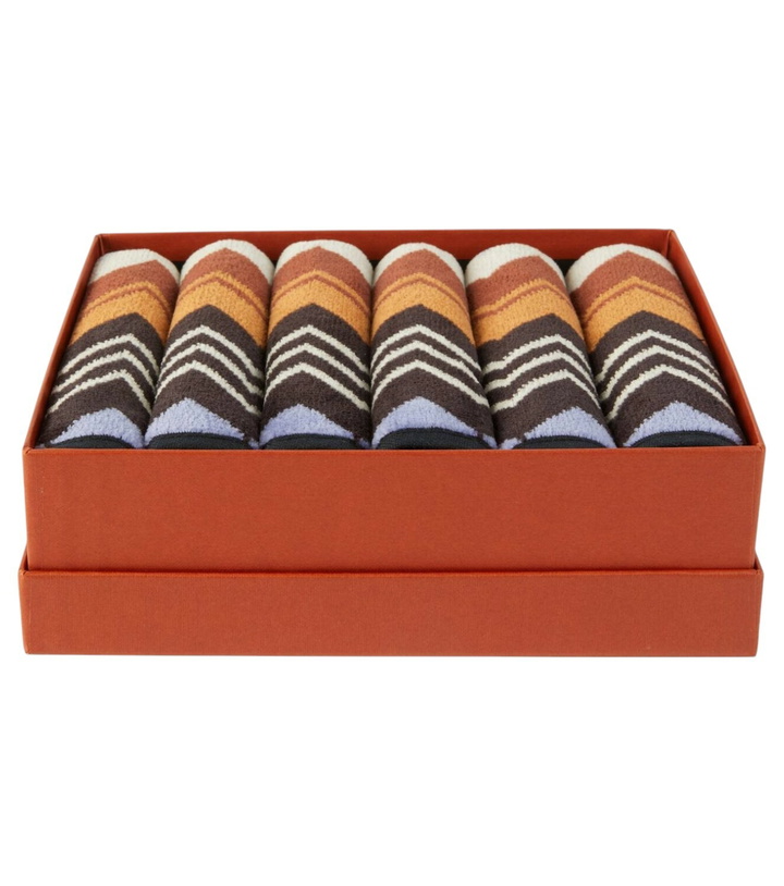 Photo: Missoni Giacomo set of 6 face towels