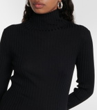 Plan C Ribbed-knit wool sweater