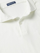 Peter Millar - Journeyman Slub Pima Cotton-Jersey Polo Shirt - White