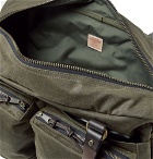 Filson - 48-Hour Leather-Trimmed Tin Cloth Duffle Bag - Green