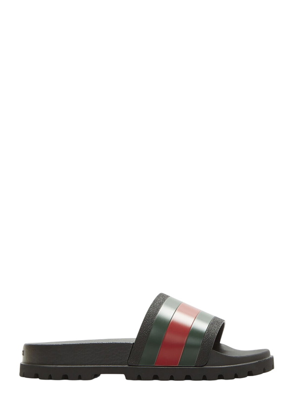 Photo: Gucci Tricolor Stripe Sandals