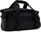 RAINS Black Texel Mini Duffle Bag