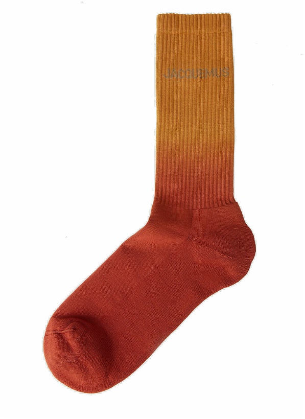 Photo: Jacquemus - Les Chaussettes Moisson Socks in Orange