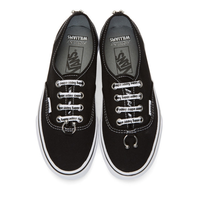 Aangepaste Premisse Boost Ashley Williams Black Vans Edition Piercing Authentic Sneakers Ashley  Williams