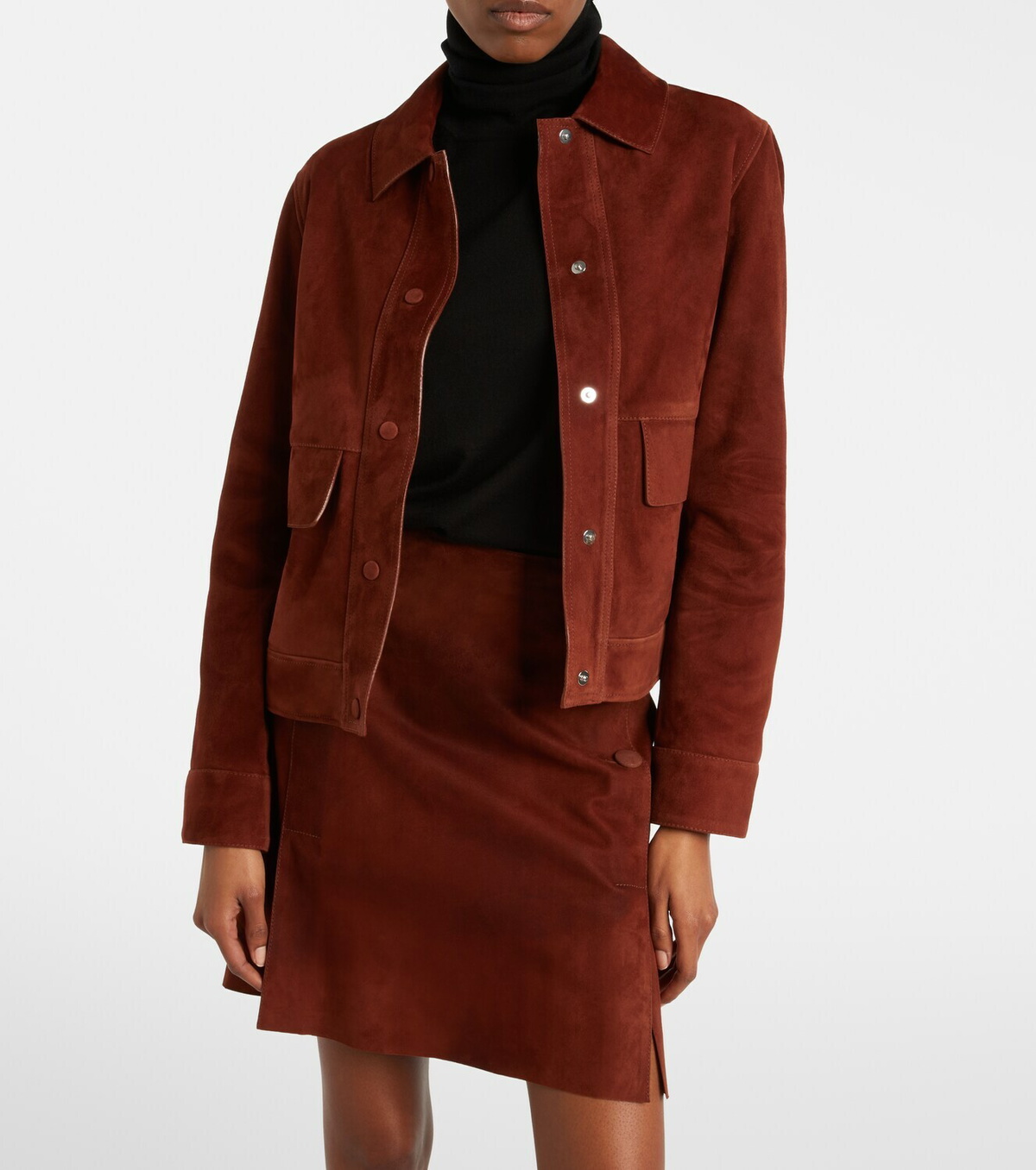 Yves Salomon Suede jacket
