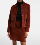 Yves Salomon Suede jacket