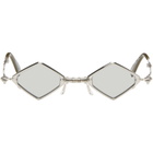Kuboraum Silver H80 Sunglasses