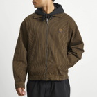 No Problemo Men's Striped Nayoko Jacket in Brown