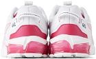Asics Kids White & Pink Gel-Quantum 90 Big Kids Sneakers