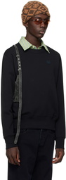 Acne Studios Black Patch Sweater