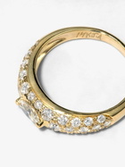Jacquie Aiche 14K Yellow Gold Diamond Marquise Dome Ring