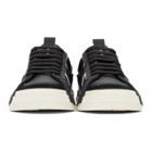 Dolce and Gabbana Black and White Custom 2.Zero Sneakers