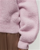 Stine Goya Naia, 1945 Contrast Rib Knit Pink - Womens - Pullovers