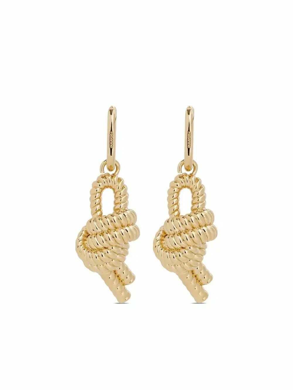 ピアス Rabanne 'Eight Chunky' earrings Gold & Silver Eight Chunky Earrings by Rabanne on Sale