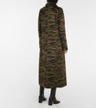 Stand Studio - Donatella zebra faux fur coat