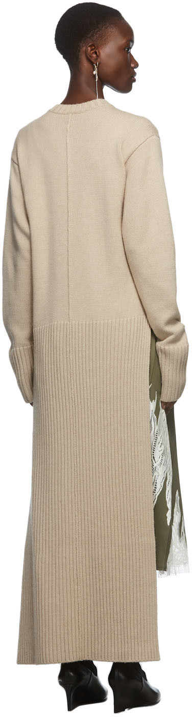 Peter Do Beige Convertible Cape Sweater Peter Do