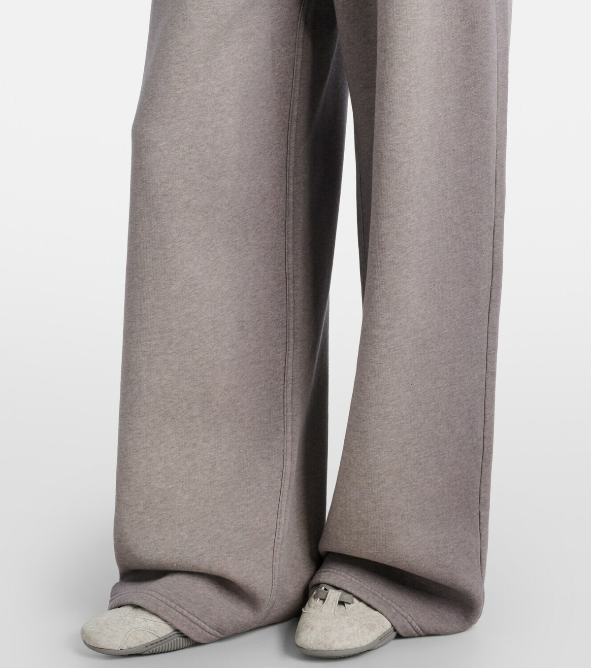 Acne Studios Felin logo cotton fleece sweatpants