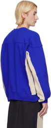 Asics Blue Kiko Kostadinov Edition Bixance Sweatshirt